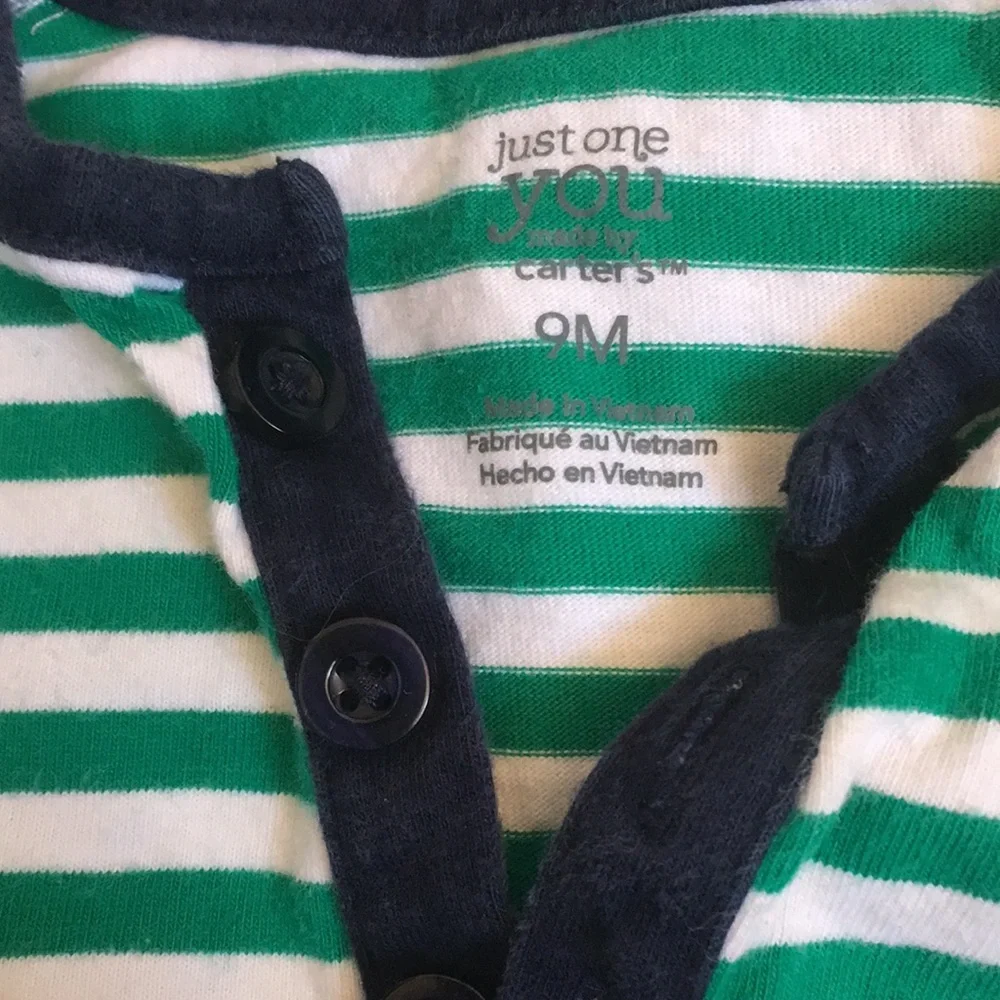 Just one you infant romper 9 months